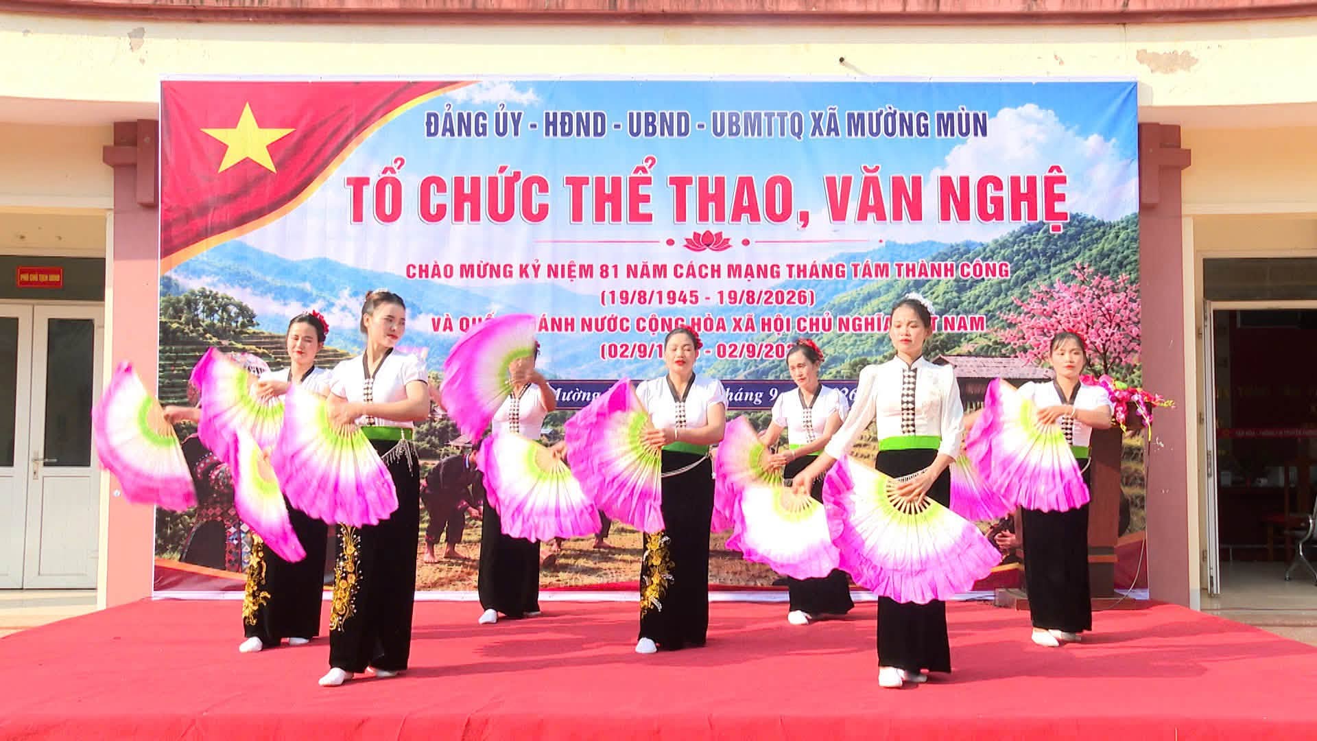 MƯỜNG MÙN TỔ CHỨC CÁC HOẠT ĐỘNG VĂN HÓA, VĂN NGHỆ, THỂ THAO MỪNG QUỐC KHÁNH 2/9