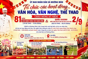 MƯỜNG MÙN SÔI NỔI CÁC HOẠT ĐỘNG CHÀO MỪNG QUỐC KHÁNH 2/9