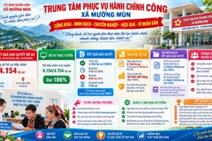 MƯỜNG MÙN ĐẨY MẠNH CHUYỂN ĐỔI SỐ – HIỆN ĐẠI HÓA NỀN HÀNH CHÍNH, PHỤC VỤ NHÂN DÂN