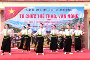 MƯỜNG MÙN TỔ CHỨC CÁC HOẠT ĐỘNG VĂN HÓA, VĂN NGHỆ, THỂ THAO MỪNG QUỐC KHÁNH 2/9